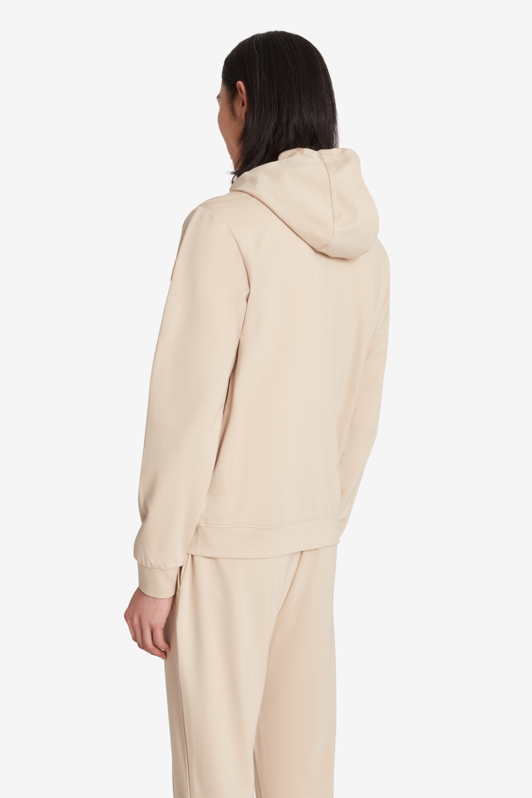ciesse-outdoor-naku-herren-hoodie-beige-full-zip-kapuze image 4