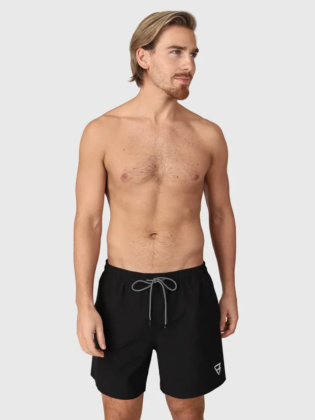 brunotti-calaro-r-herren-badehose-schwarz-recycled image 1