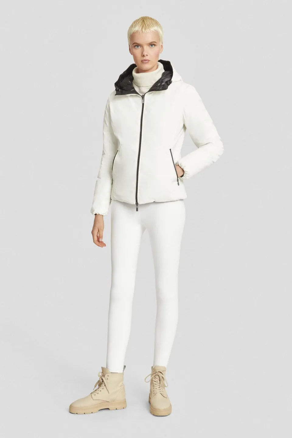 ciesse-outdoor-piumini-daunenjacke-wei-kurz-reversibel-800fp image 1