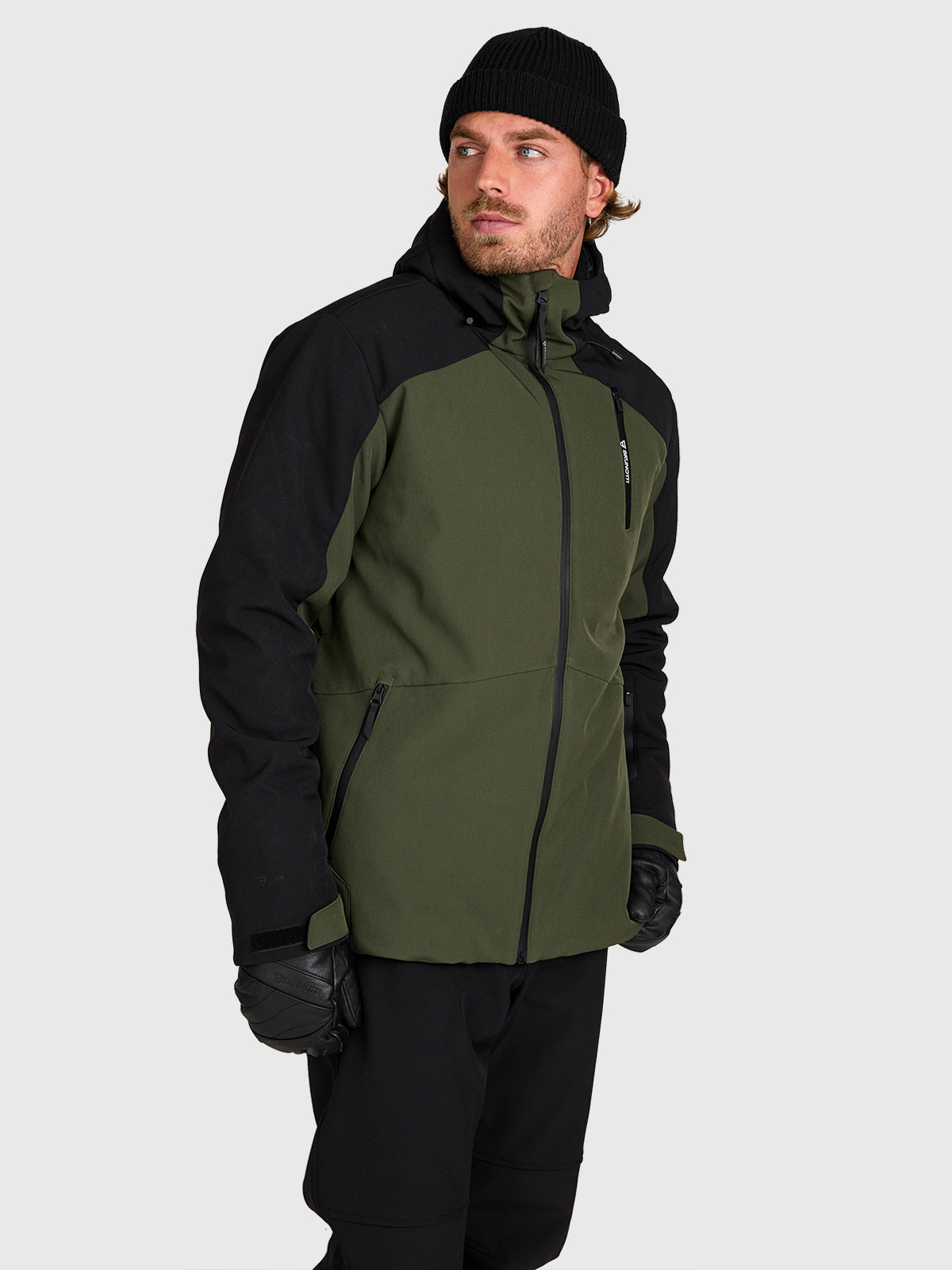 brunotti-mattaki-herren-snowjacke-deep-green-10k image 3