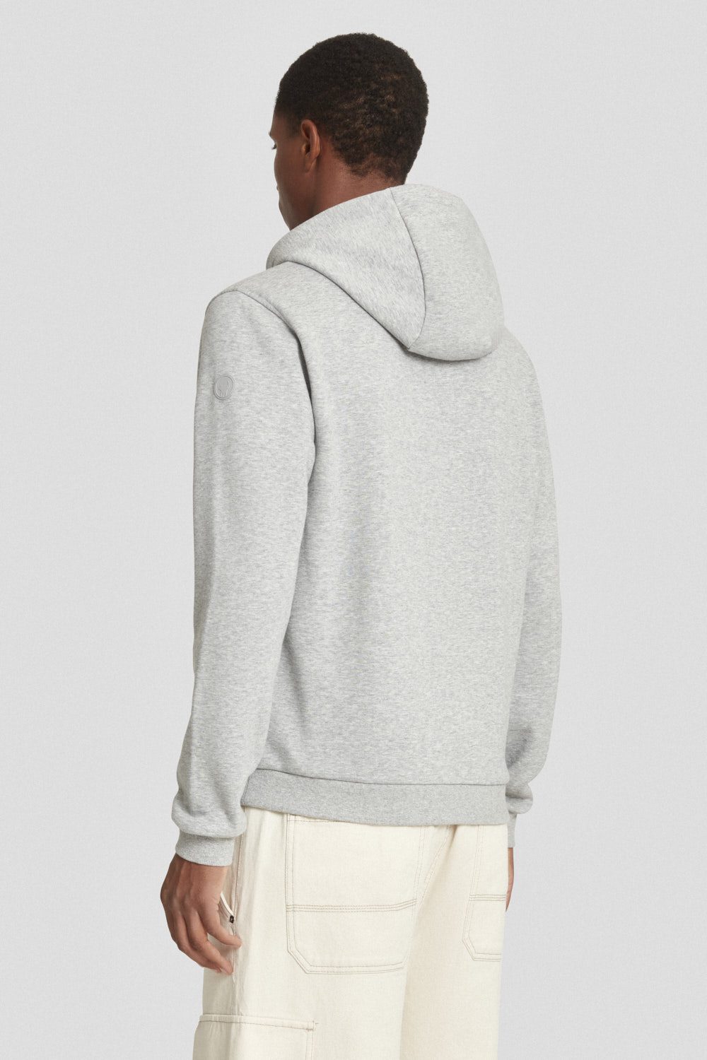 ciesse-outdoor-kapuzenpullover-grau-baumwolle-basic image 4