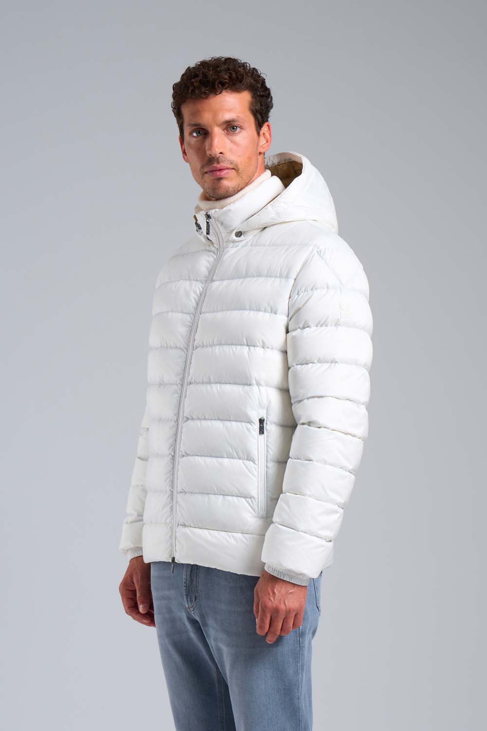 ciesse-outdoor-ned-daunenjacke-wei-200g-kapuze-damen-herren image 3