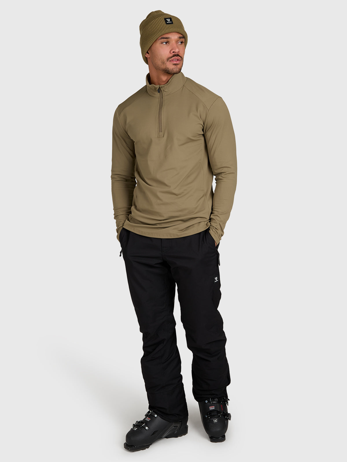 brunotti-mano-snow-fleece-herren-dusky-green-midlayer image 5
