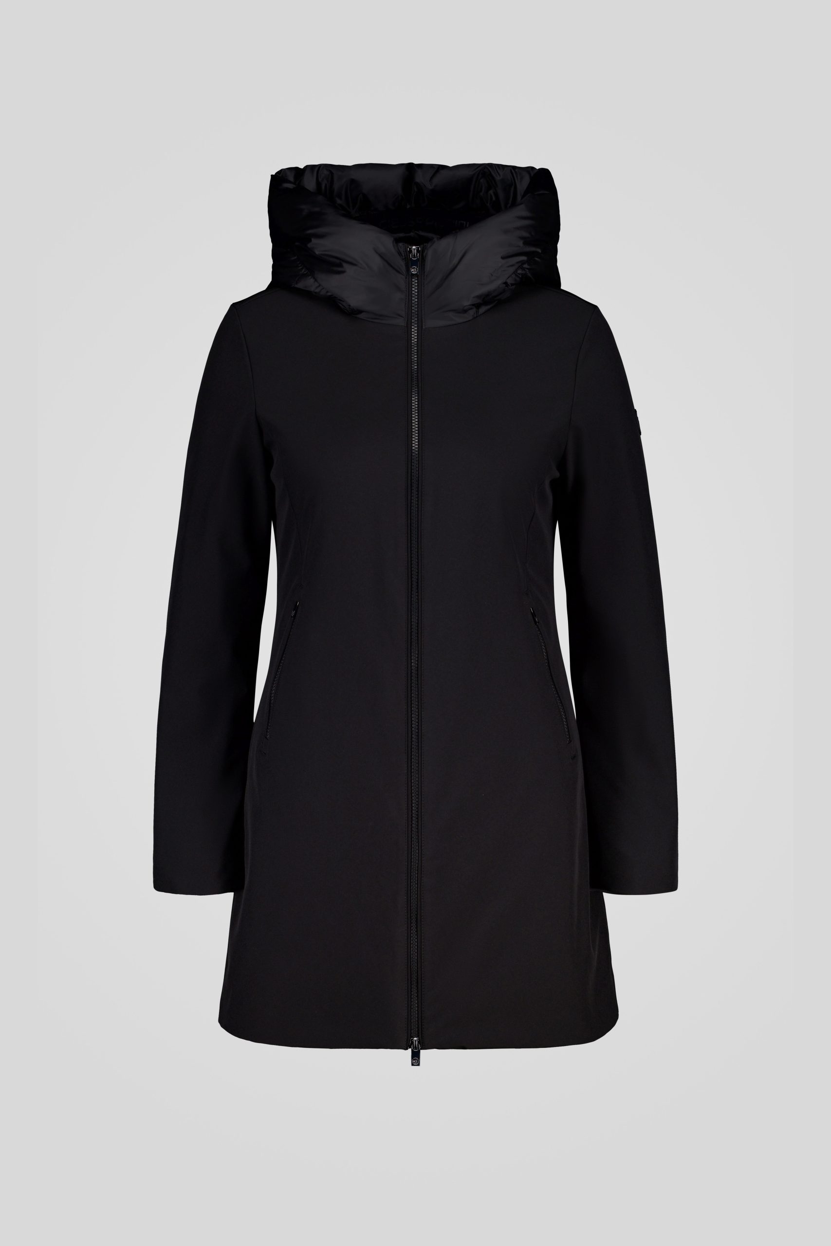 ciesse-winterjacke-softshell-daunen-schwarz-lang-slim image 5