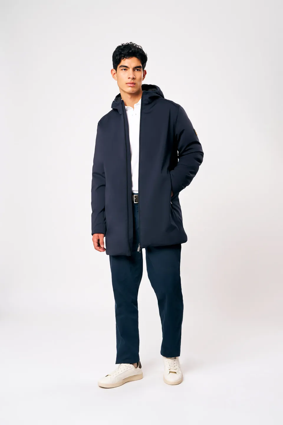 ciesse-outdoor-clem-3-0-softshelljacke-blau-herren-winter-kapuze image 1