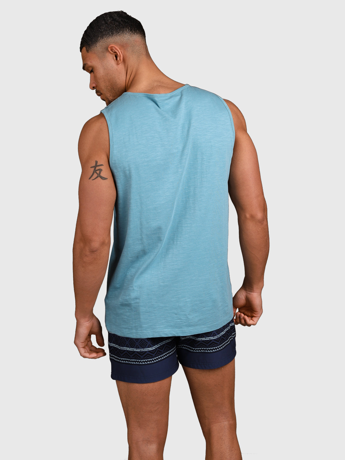 brunotti-malaku-slub-singlet-tank-top-herren-adriatic-blue-baumwolle image 2