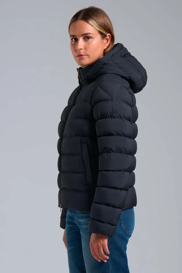 ciesse-outdoor-diva-daunenjacke-damen-schwarz-kapuze image 1