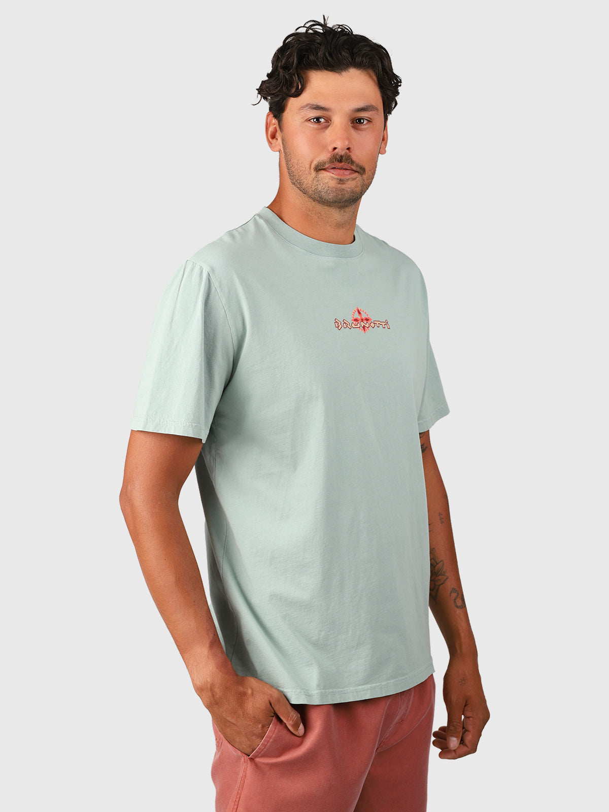 brunotti-rewind-herren-t-shirt-flaschengr-n image 6