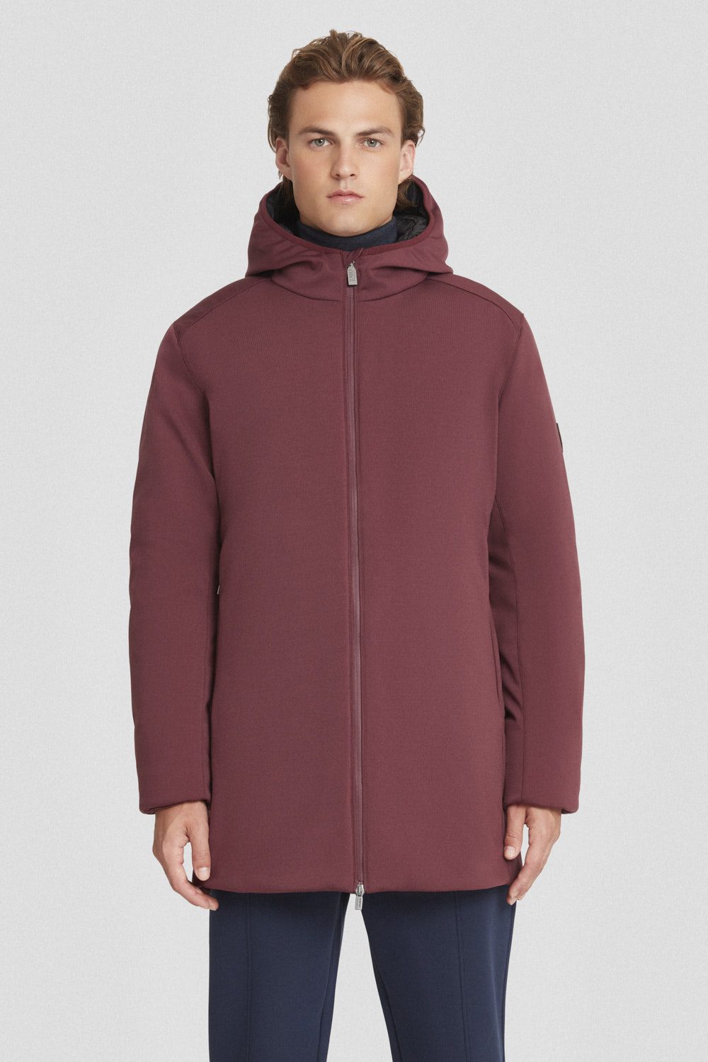 ciesse-outdoor-giacche-leggere-softshelljacke-lang-mahagoni-wasserdicht image 2