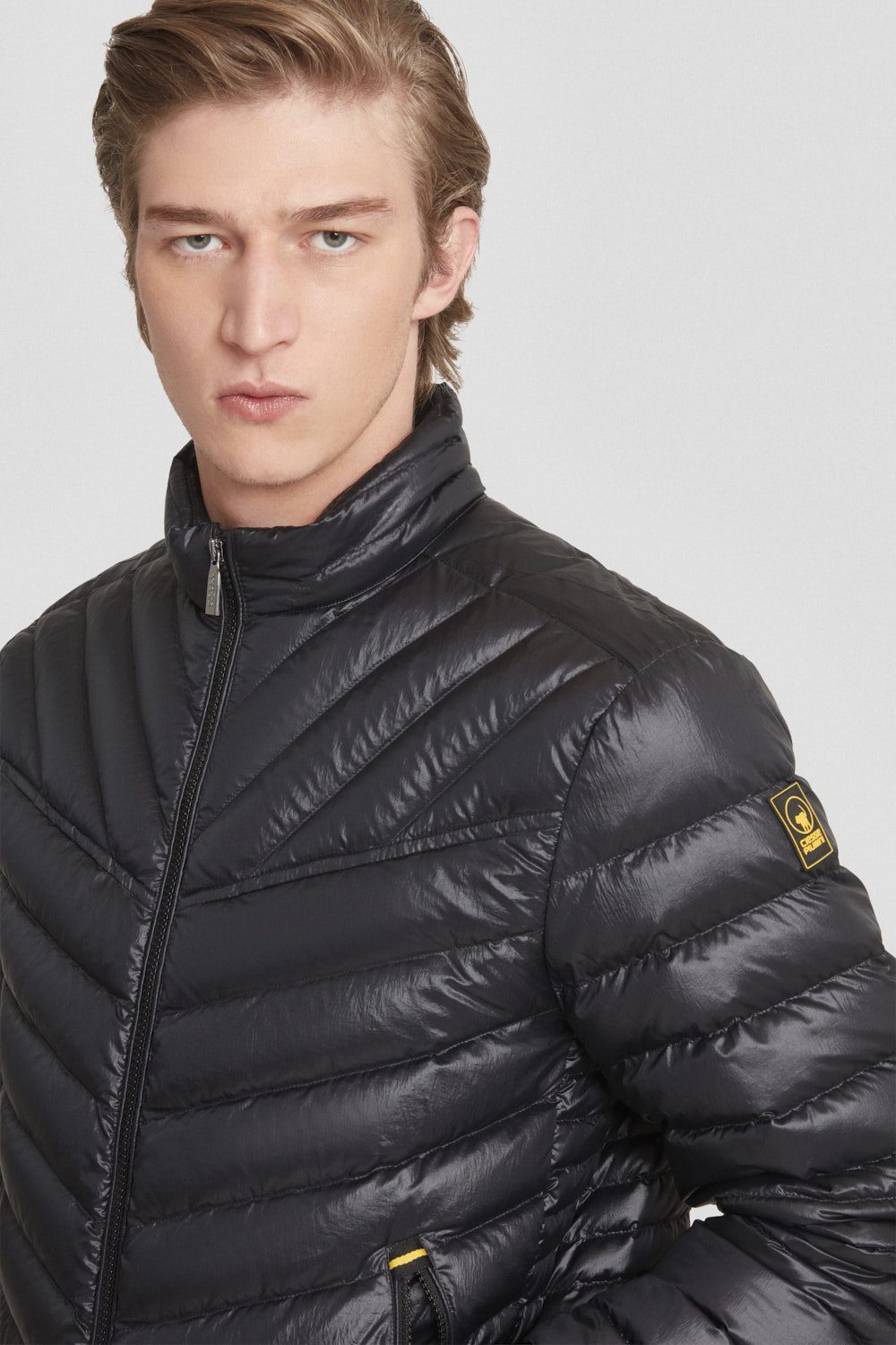 ciesse-piumini-biker-daunenjacke-schwarz-800fp image 3