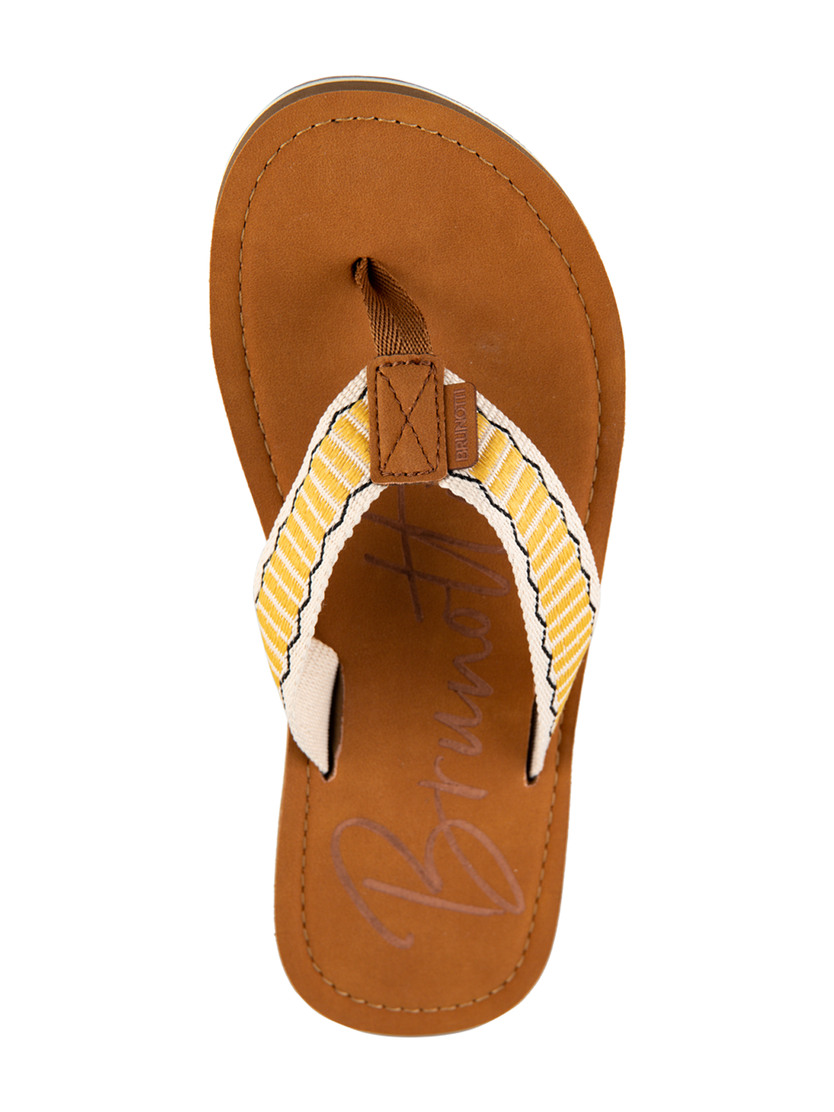 brunotti-gael-damen-flip-flops-beige-biscuit-kunstleder image 1