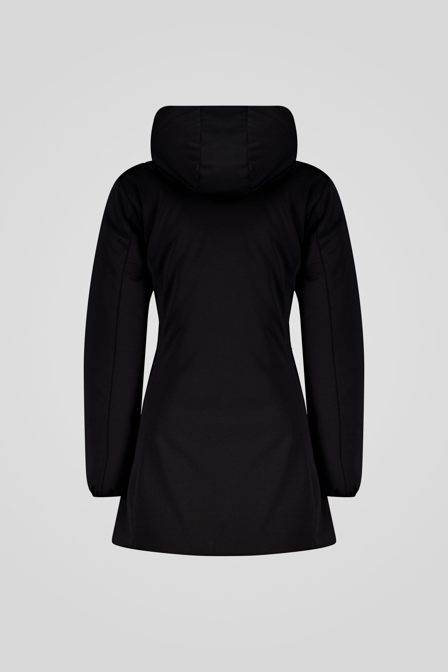 ciesse-outdoor-softshelljacke-schwarz-lang-wasserdicht-kapuze image 6