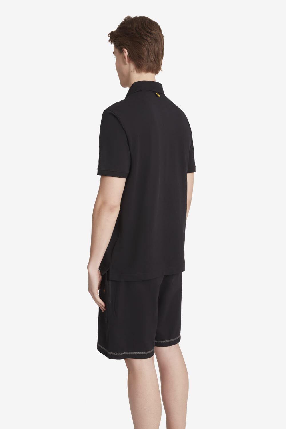ciesse-piff-4-0-polo-schwarz-stretch-piqu image 4