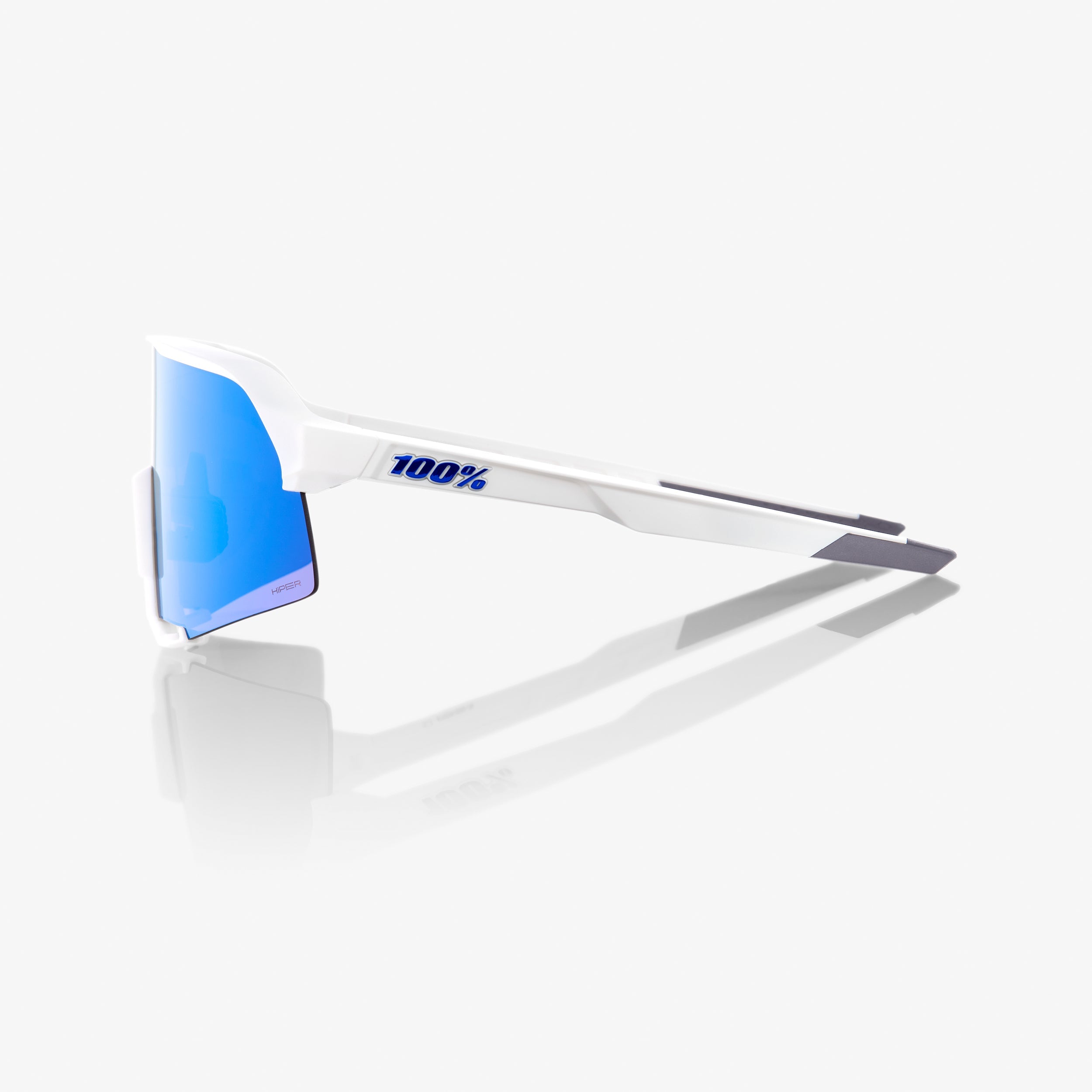 100-s3-sport-sonnenbrille-matte-white-hiper-blue-mirror image 3