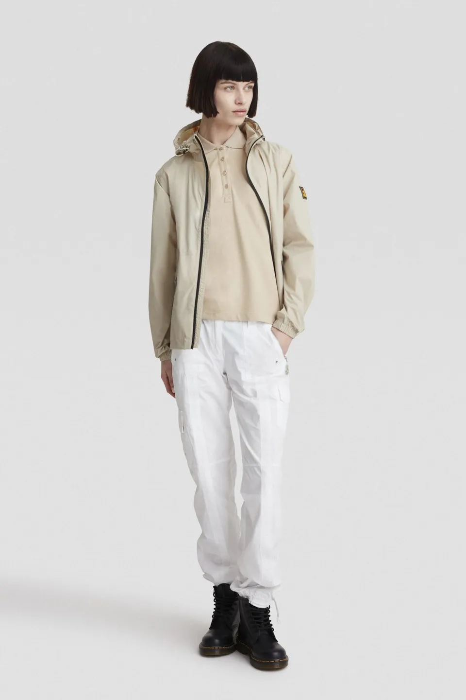 ciesse-outdoor-windjacke-beige-kapuze-wasserdicht-packbar image 1