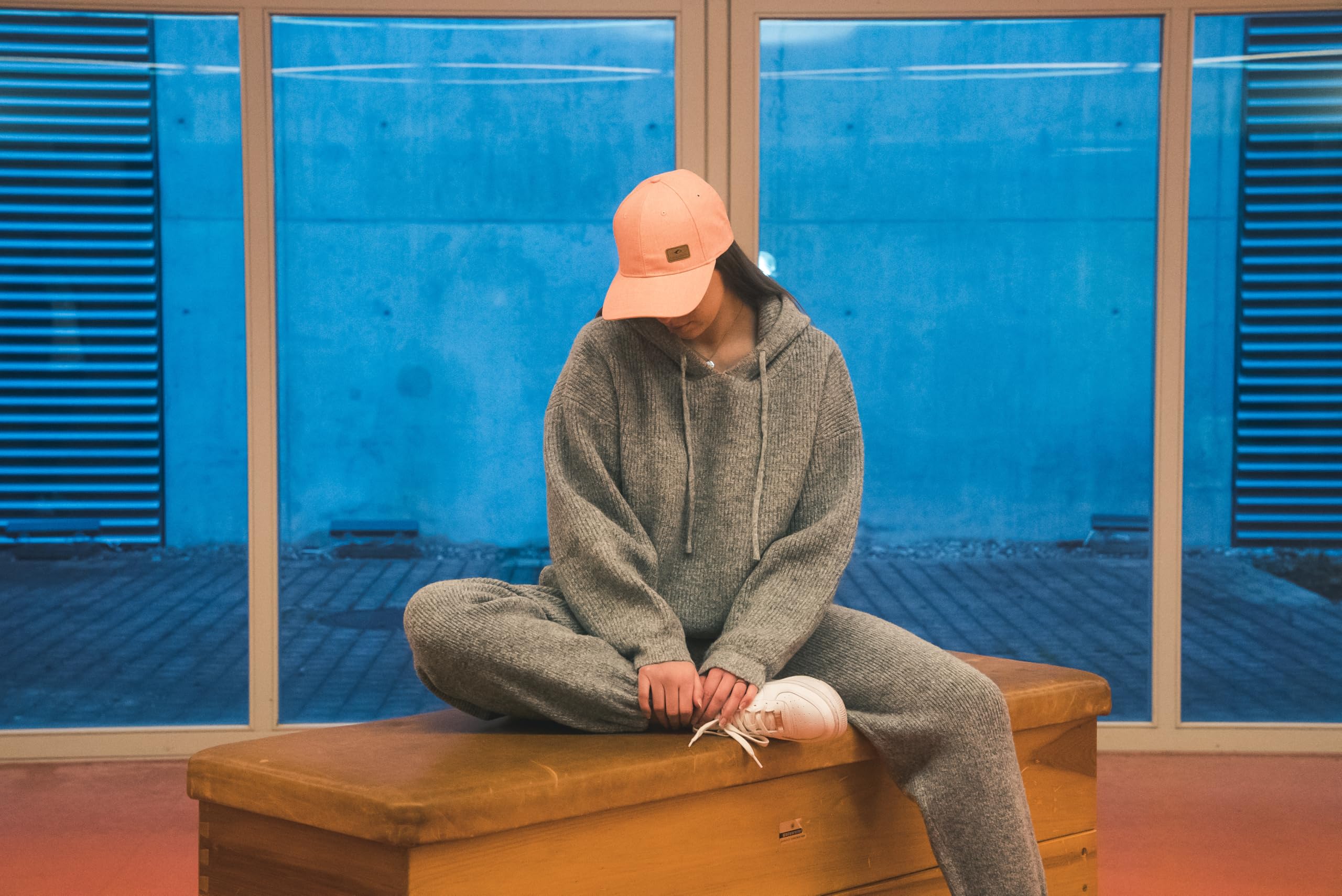 chillouts-amadora-cap-peach-basecap-polyester image 3