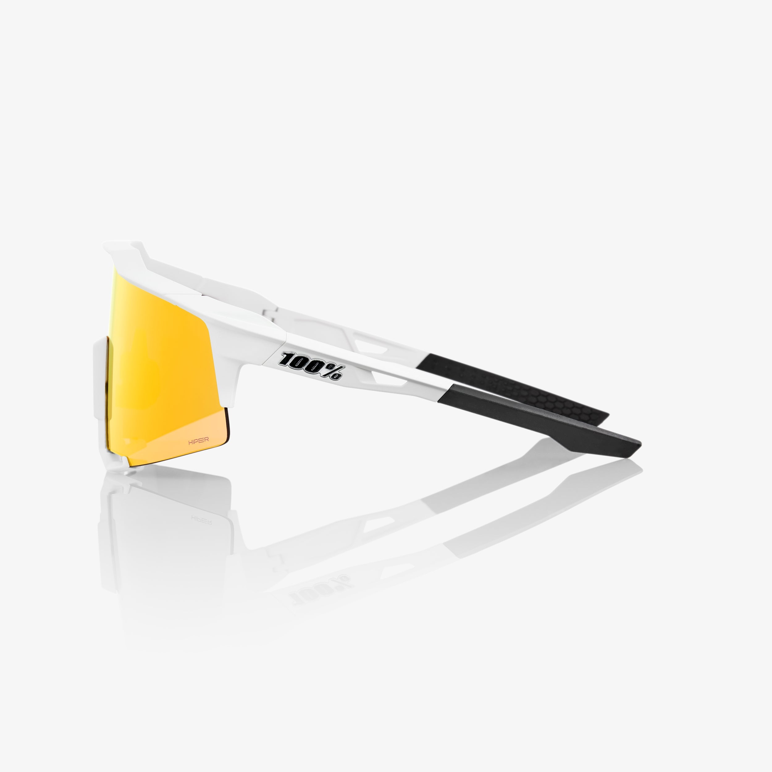 100percent-speedcraft-sportbrille-off-white-hiper-red-mirror image 3