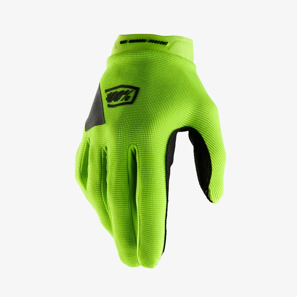 100percent-ridecamp-handschuhe-fluo-yellow-fahrrad image 1