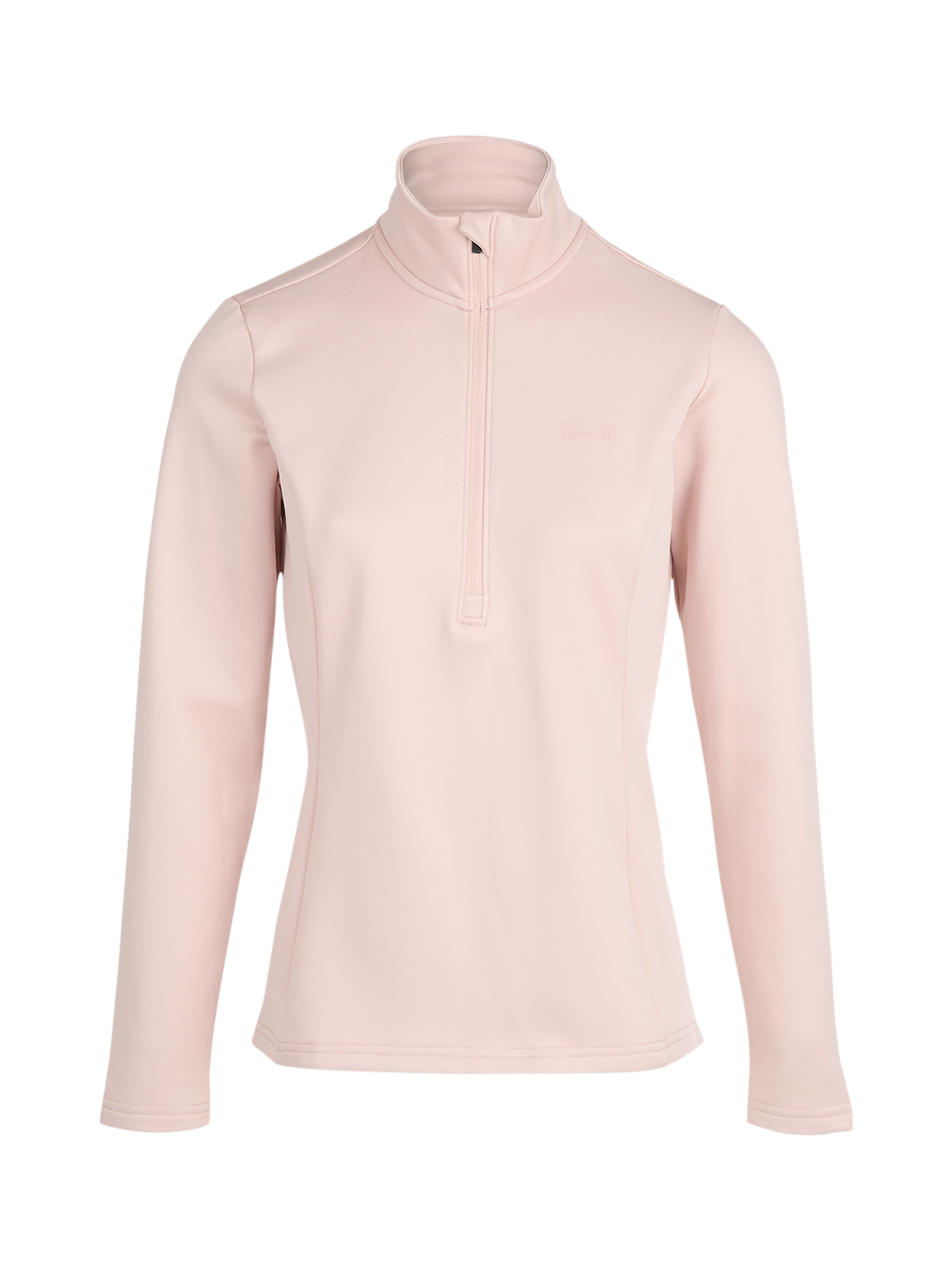 brunotti-heronne-damen-fleece-sepia-rose-half-zip image 7