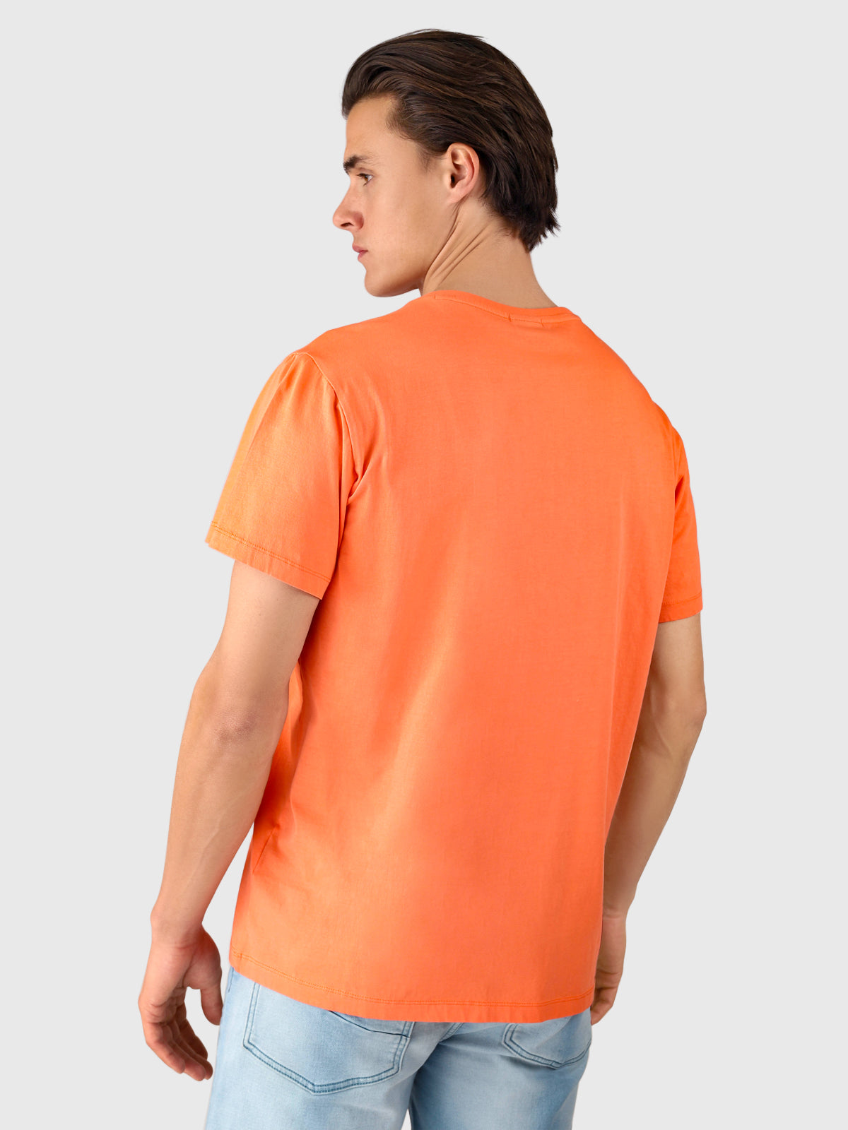 brunotti-axle-t-shirt-herren-melon-bio-baumwolle image 2