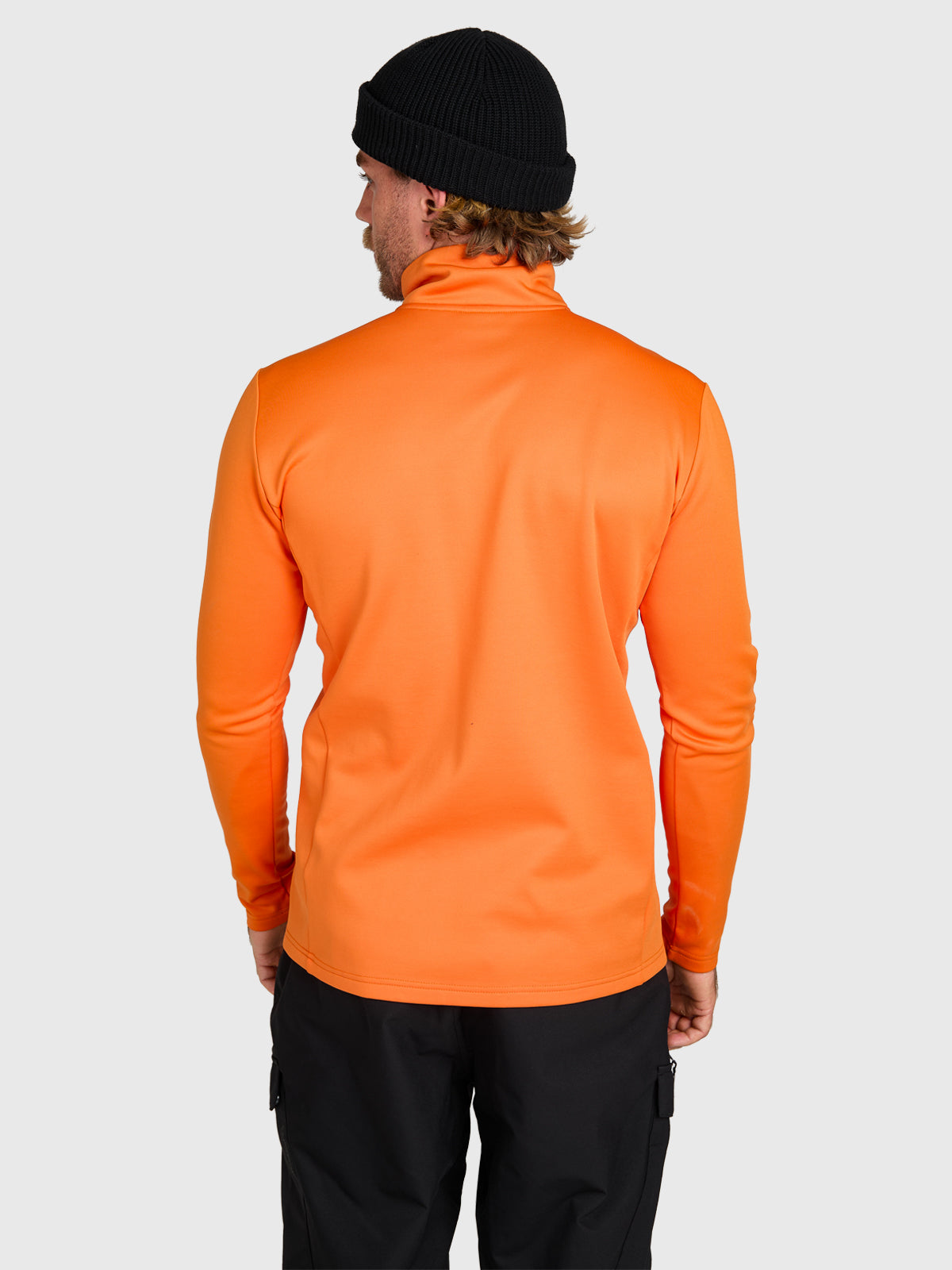 brunotti-heros-herren-fleece-pumpkin-halbreissverschluss image 2