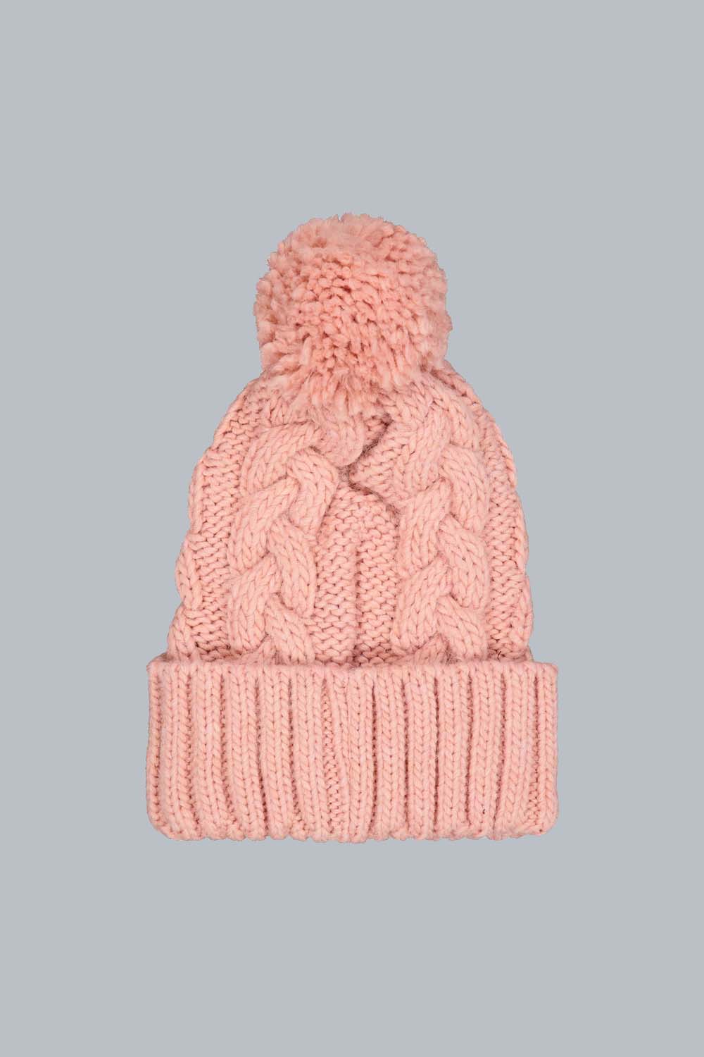ciesse-outdoor-scilly-strickm-tze-hellrosa-mit-bommel image 2