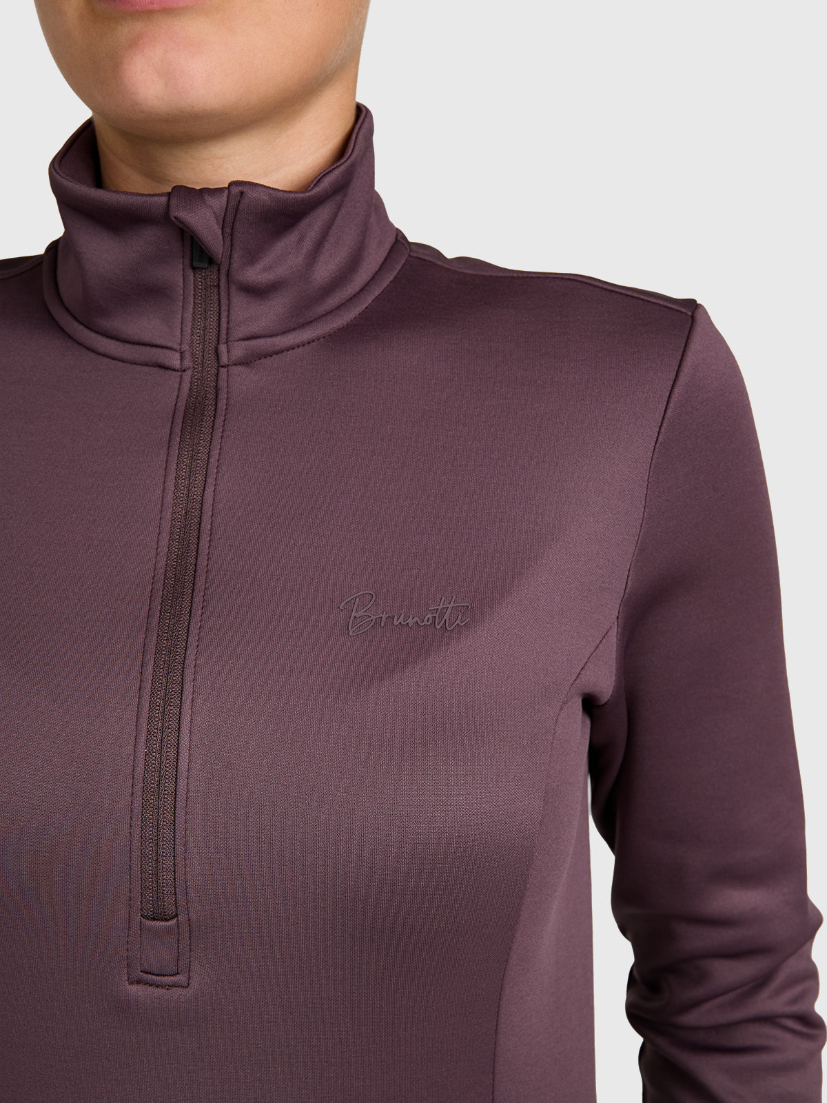 brunotti-heronne-damen-fleece-raisin-halb-rei-verschluss image 6