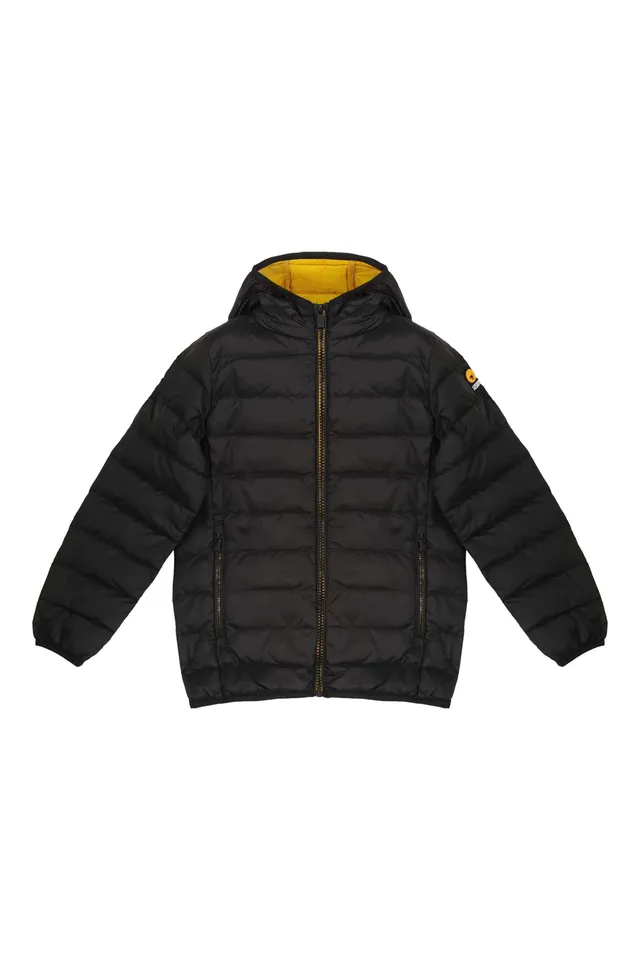 ciesse-franklin-boy-daunenjacke-schwarz-kapuze-echt-daune image 1
