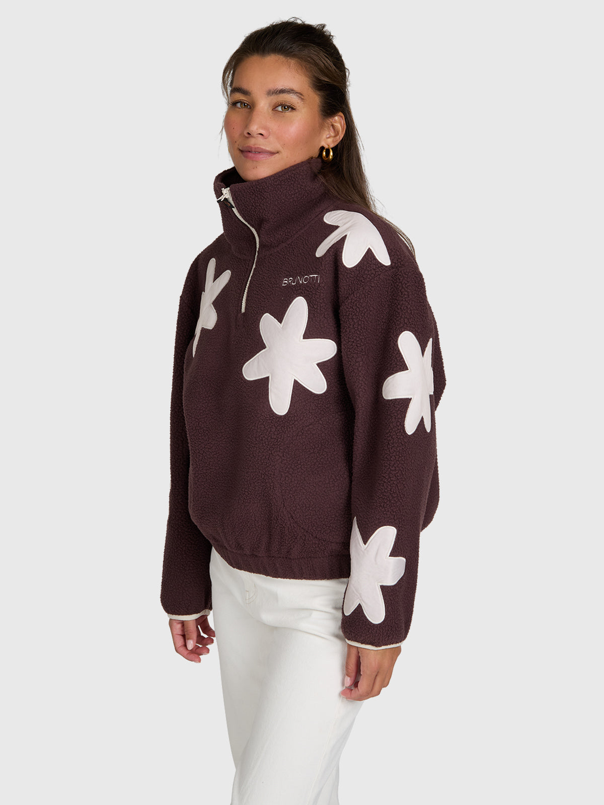 brunotti-kirsten-damen-fleece-raisin-lockerer-schnitt image 3