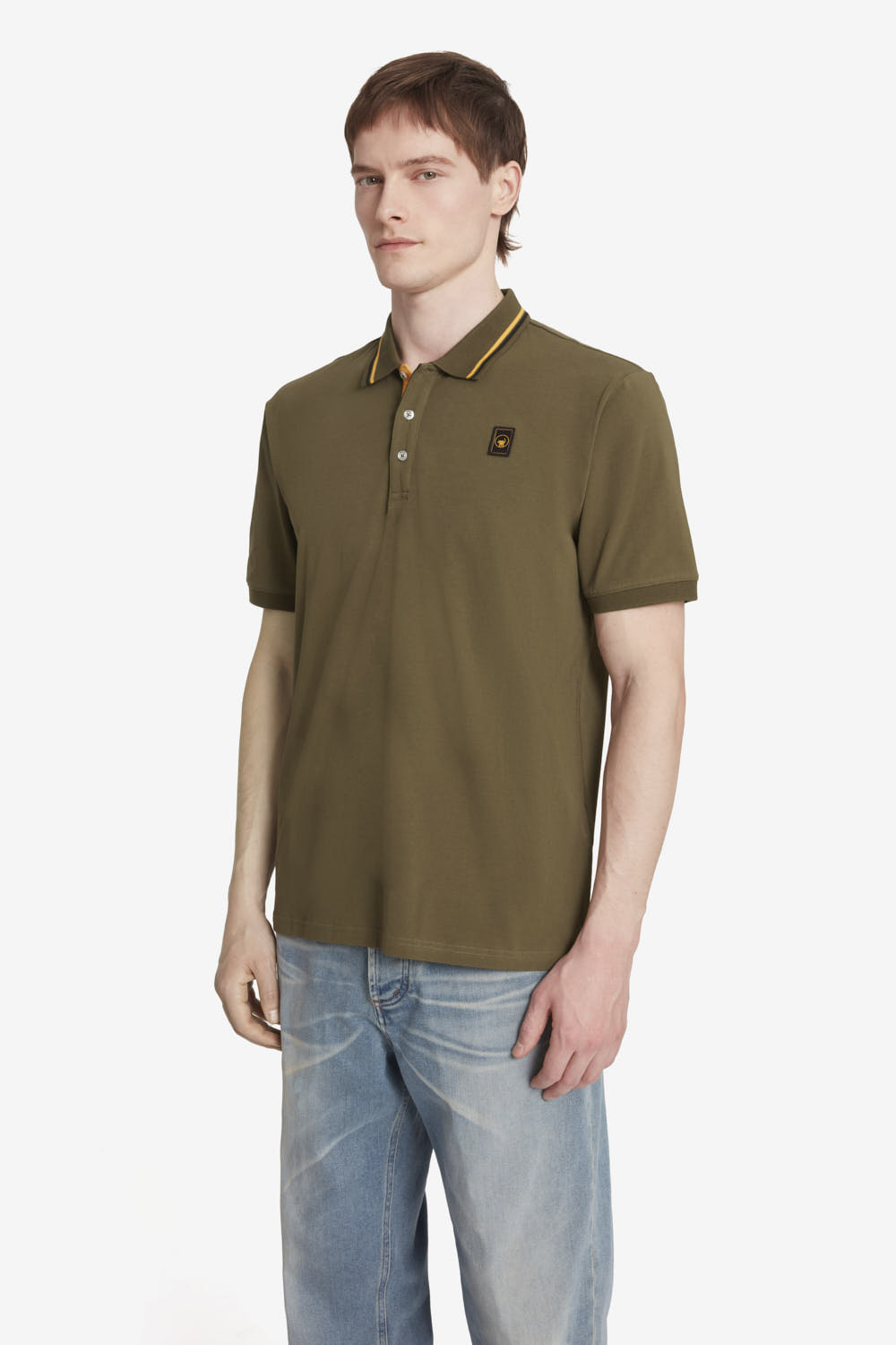 ciesse-outdoor-saxon-4-0-polo-oliv-baumwolle image 1