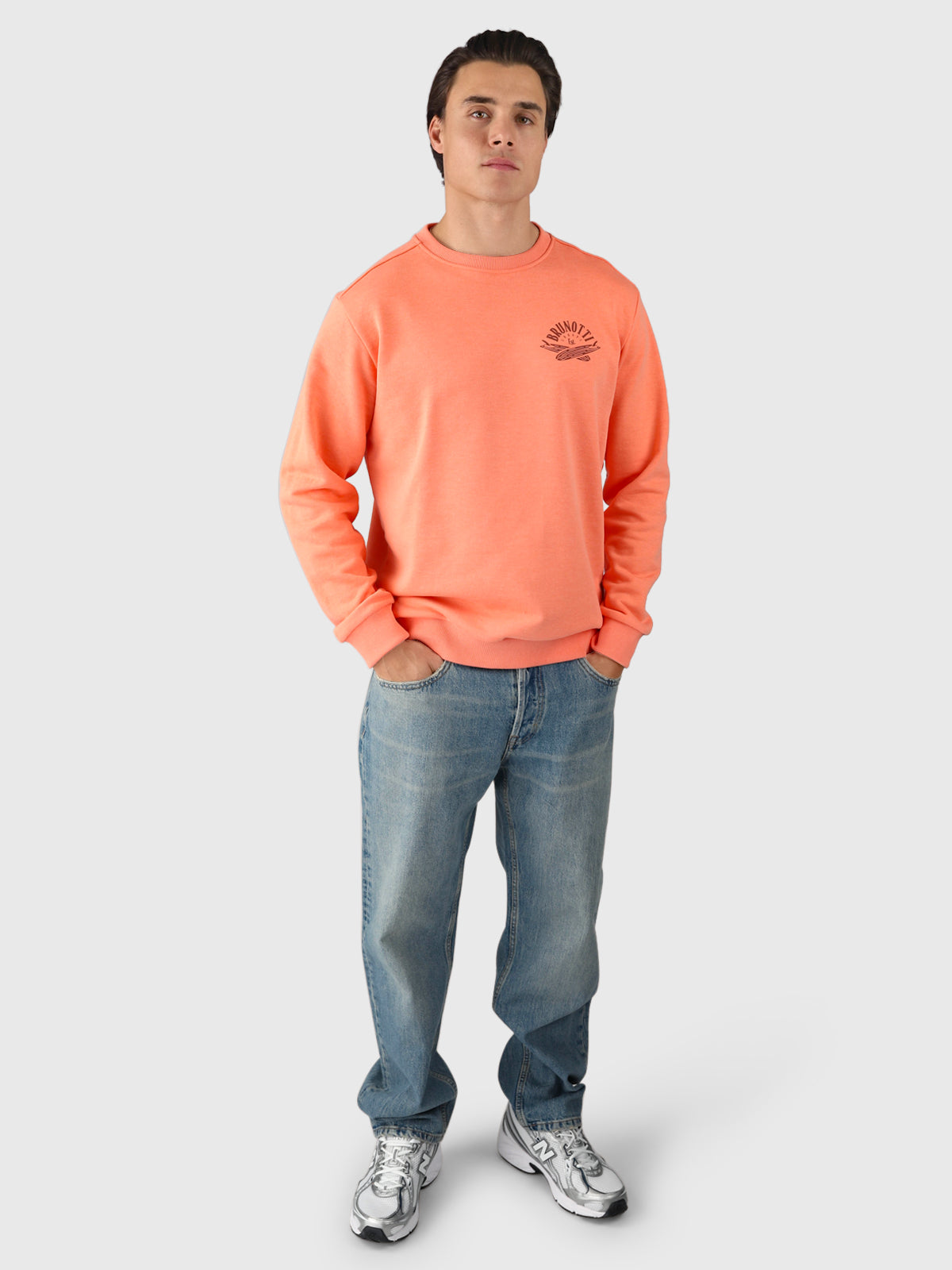 brunotti-naval-herren-pullover-melon-rundhals image 5