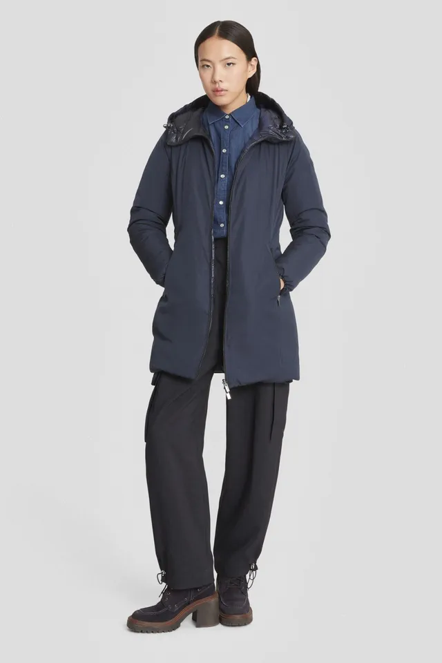 ciesse-outdoor-piumino-daunenjacke-blau-reversibel-mit-kapuze image 1
