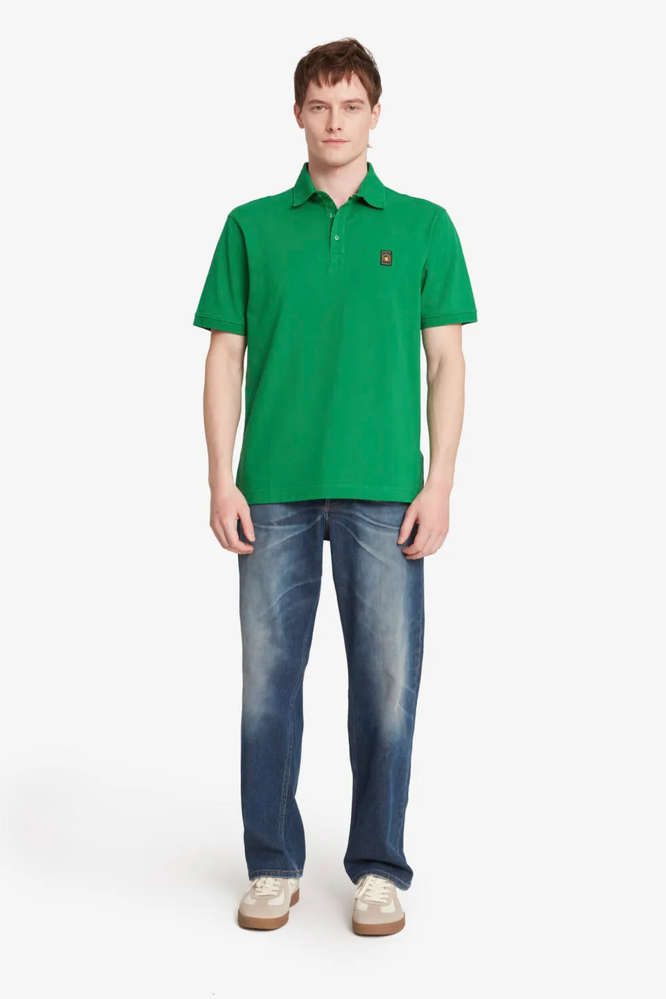 ciesse-outdoor-piff-4-0-polo-herren-gr-n-stretch-piqu image 1