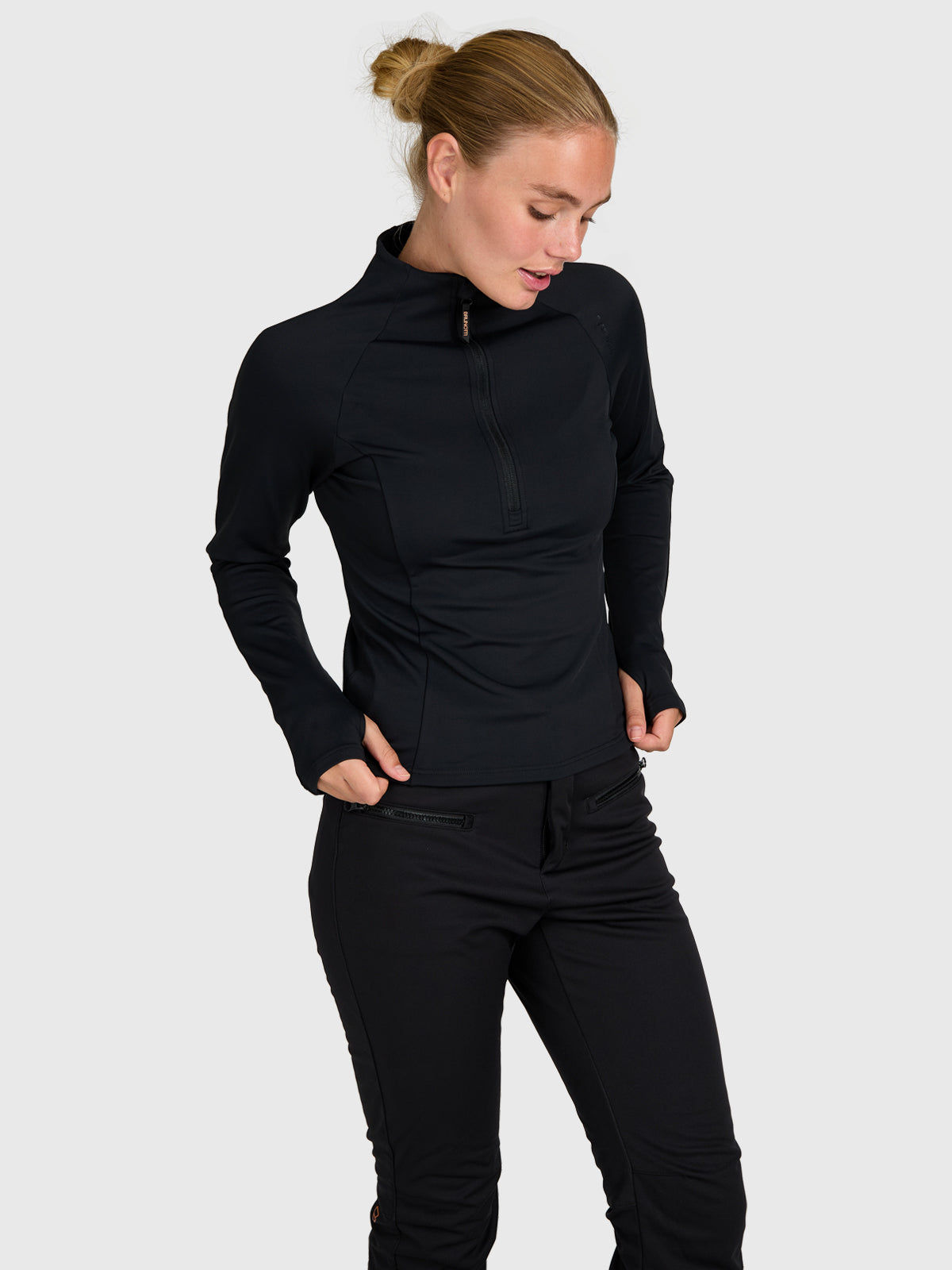 brunotti-sanna-women-snow-fleece-damen-schwarz-slim-fit image 3