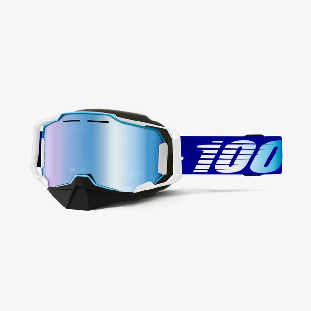 100percent-armega-snowmobile-skibrille-blau-mirror-dual-pane image 1