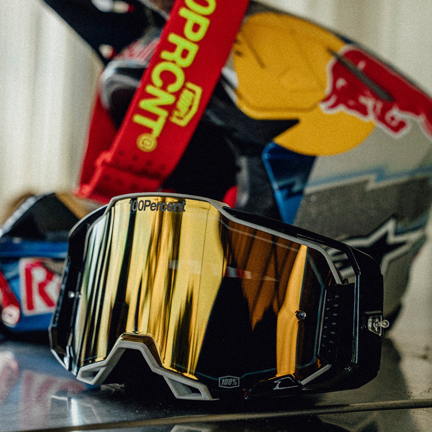 100-dual-armega-racer-pro-pack-mx-brille-gold-mirror image 4