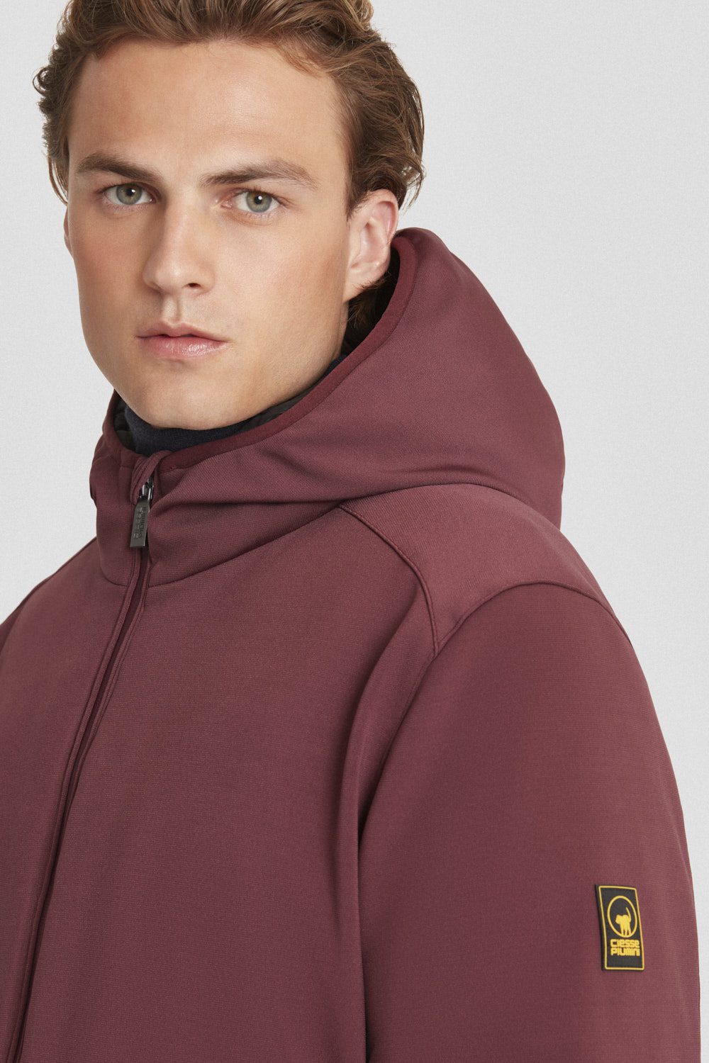 ciesse-outdoor-giacche-leggere-softshelljacke-lang-mahagoni-wasserdicht image 3