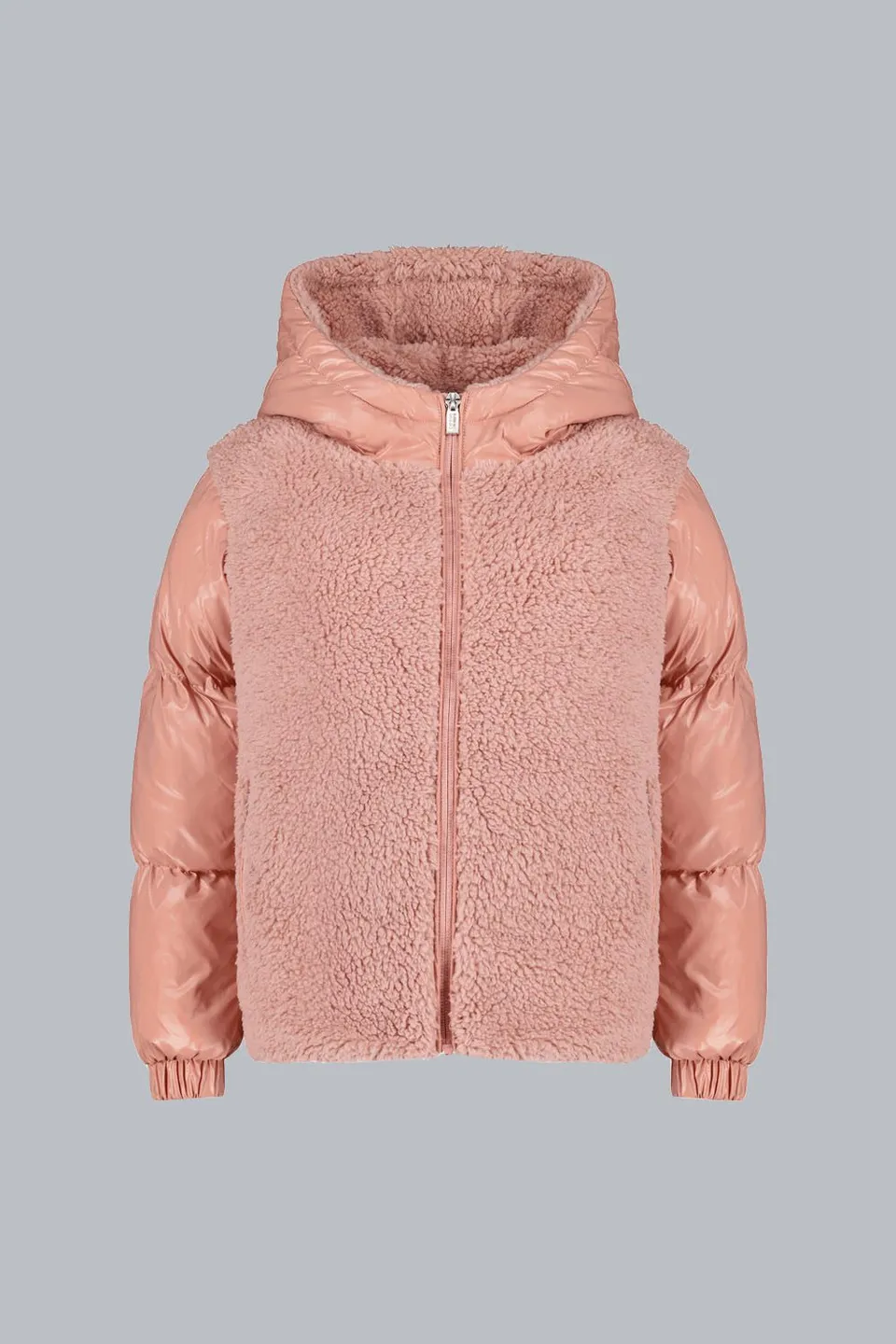 ciesse-outdoor-jonney-daunenjacke-rosa-teddy-m-dchen-winter-kapuze image 1