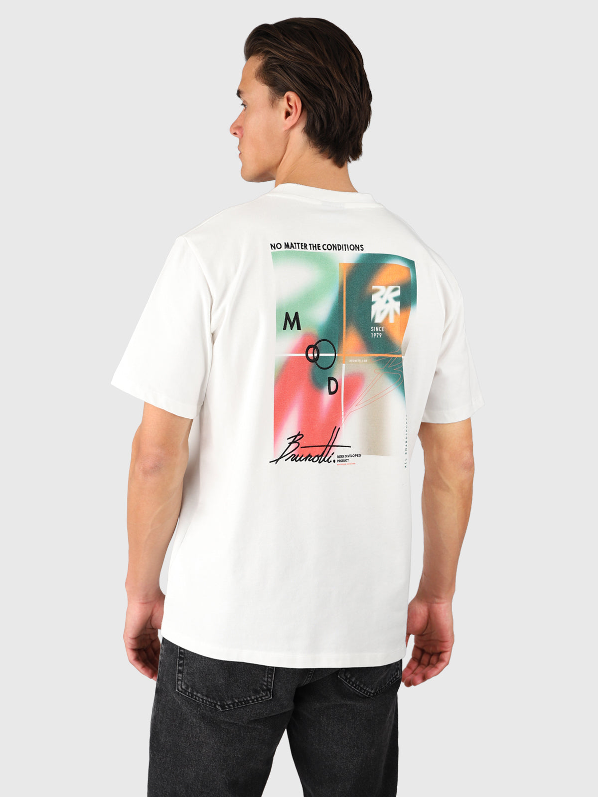 brunotti-mylann-t-shirt-herren-snow-wei-oversize-print image 2