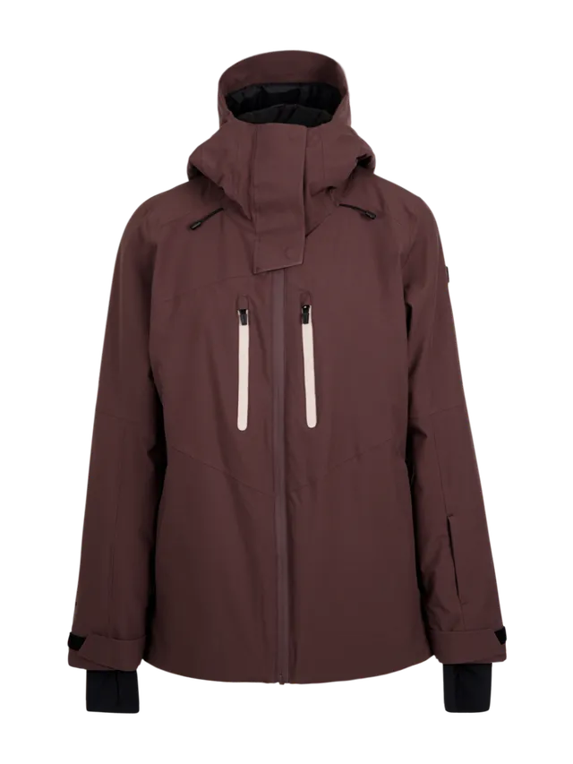brunotti-avamena-damen-skijacke-raisin-rot-20k-recco image 1
