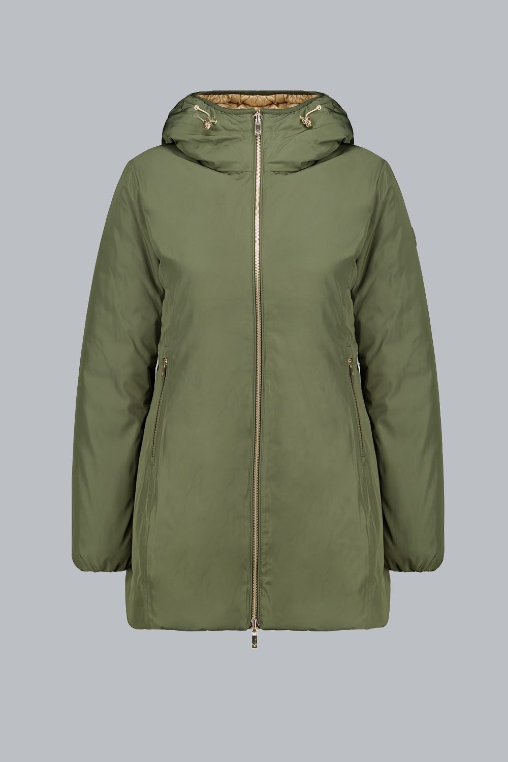 ciesse-outdoor-kalie-daunenjacke-oliv-reversibel-800-fp-damen image 3