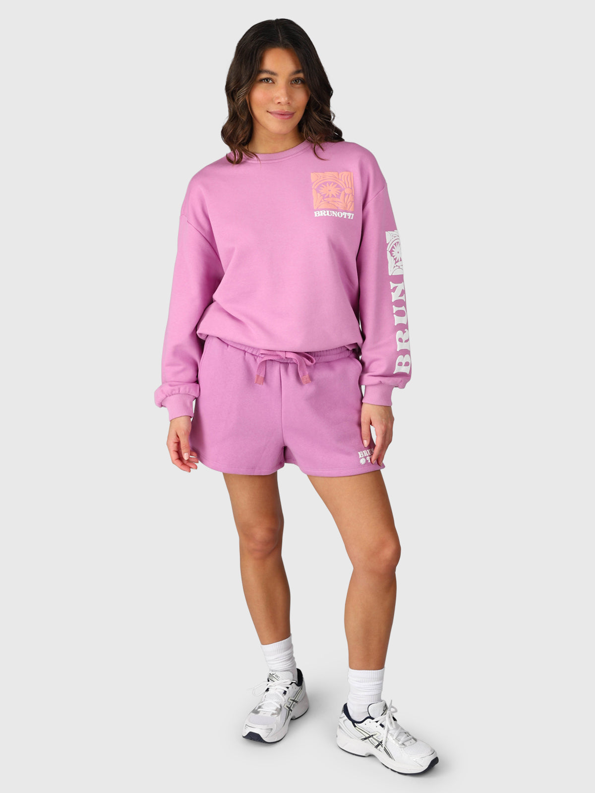 brunotti-ari-sweater-pullover-damen-violet-print-puff-rmel image 4