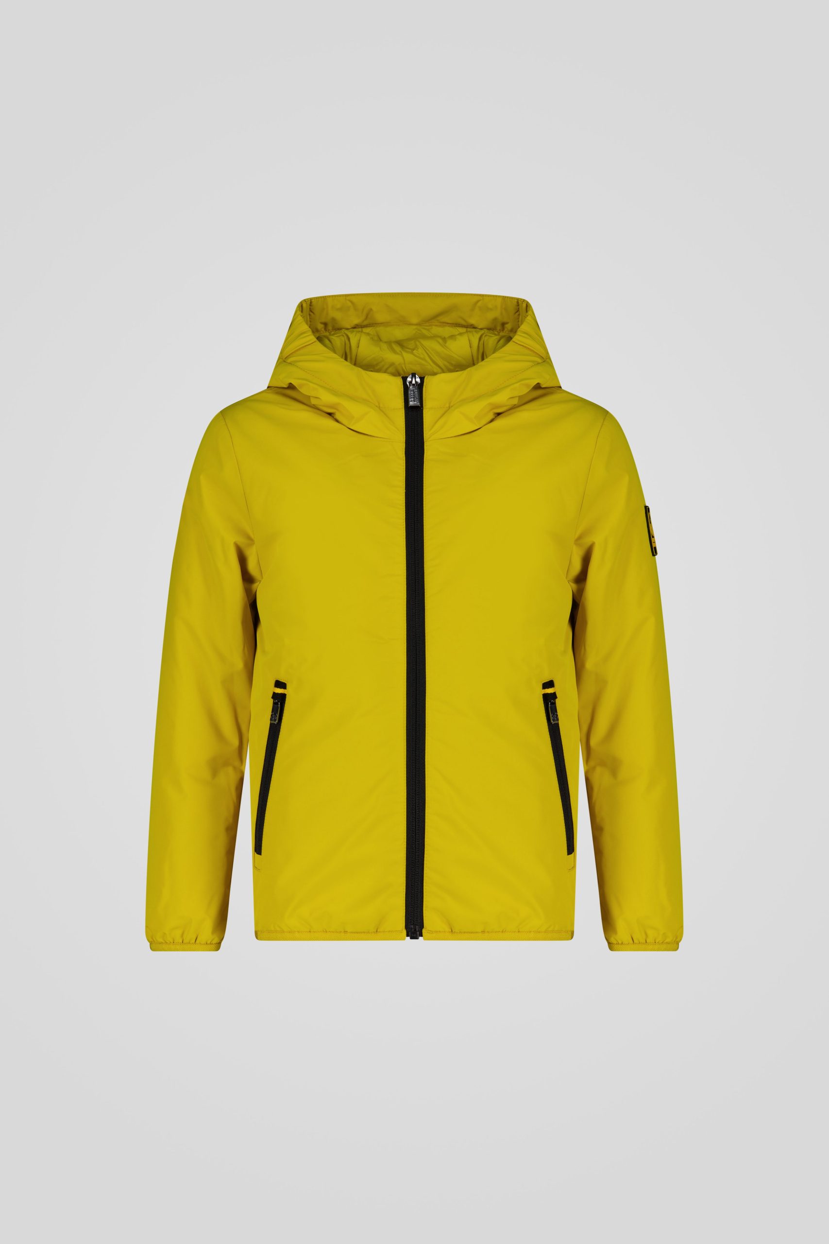 ciesse-outdoor-giacche-leggere-jacke-gelb-unisex-mit-kapuze-dwr image 1