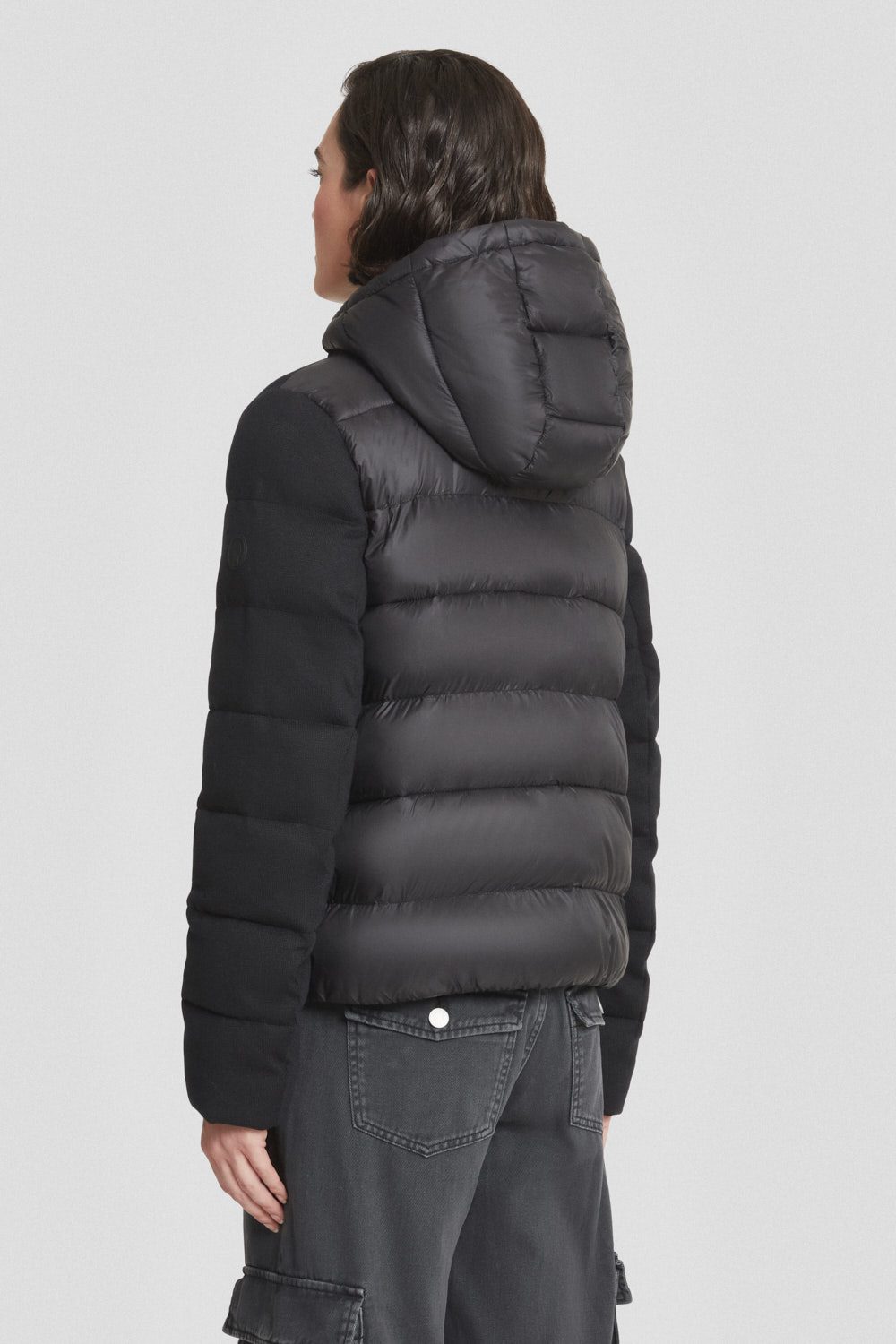 ciesse-outdoor-giacche-leggere-jacke-schwarz-kapuze-nylon image 4
