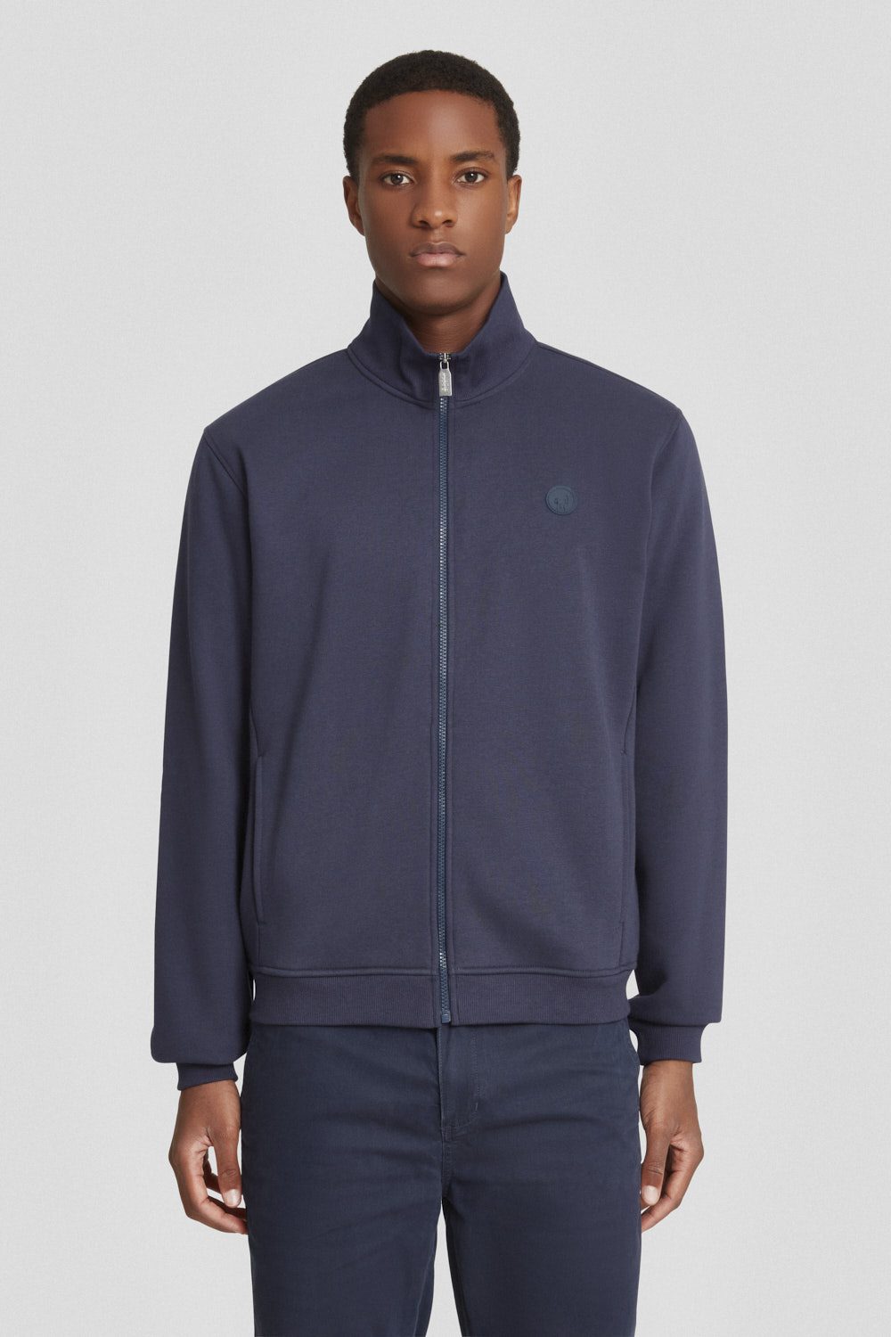 ciesse-felpe-sweatshirt-blau-baumwolle-mit-zip image 1