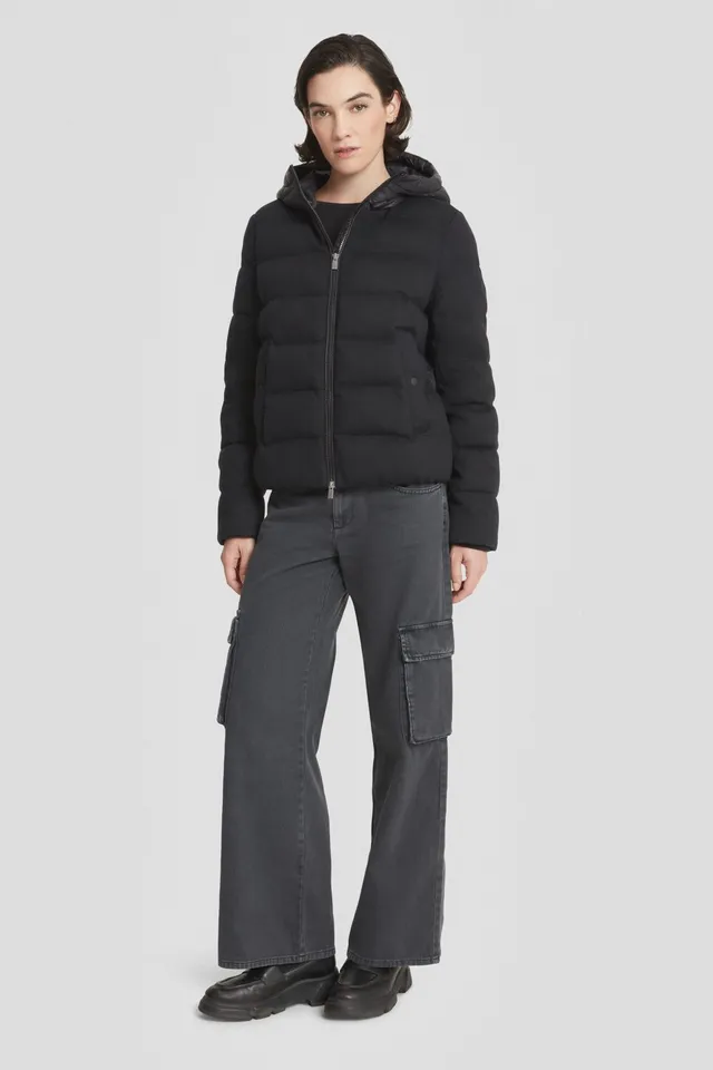 ciesse-outdoor-giacche-leggere-jacke-schwarz-kapuze-nylon image 1