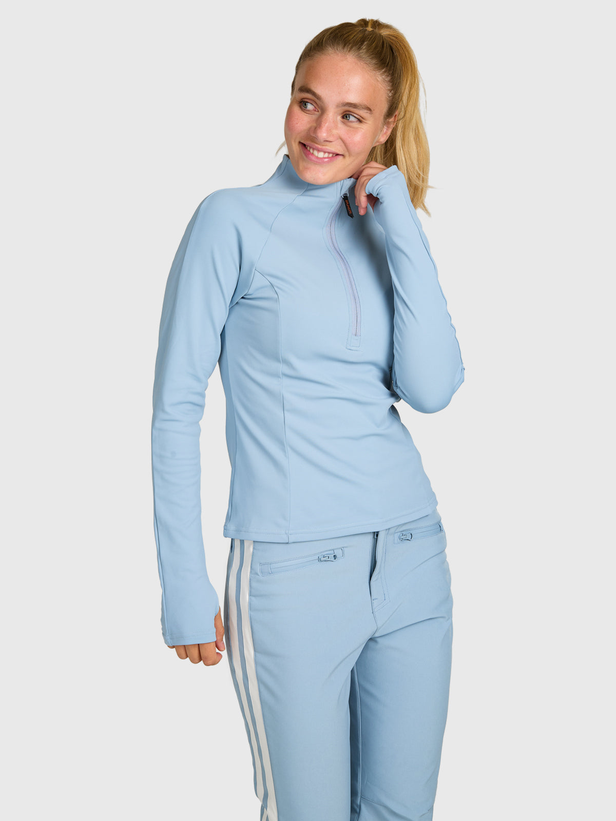 brunotti-sanna-damen-fleecejacke-hellblau image 3