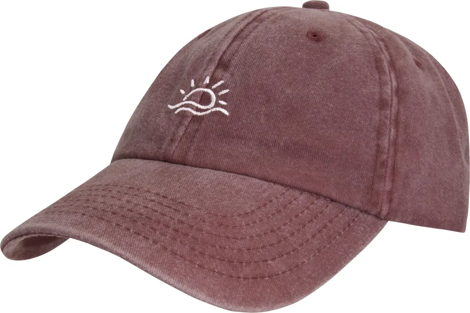chillouts-pioneer-hat-baseballkappe-rot-baumwolle image 1