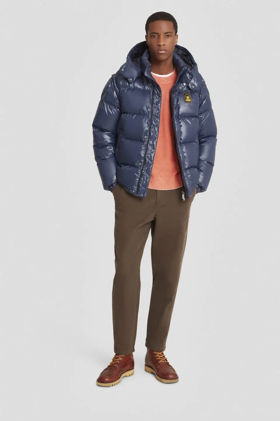 ciesse-outdoor-piumini-daunenjacke-blau-rmel-abnehmbar-90-10 image 1