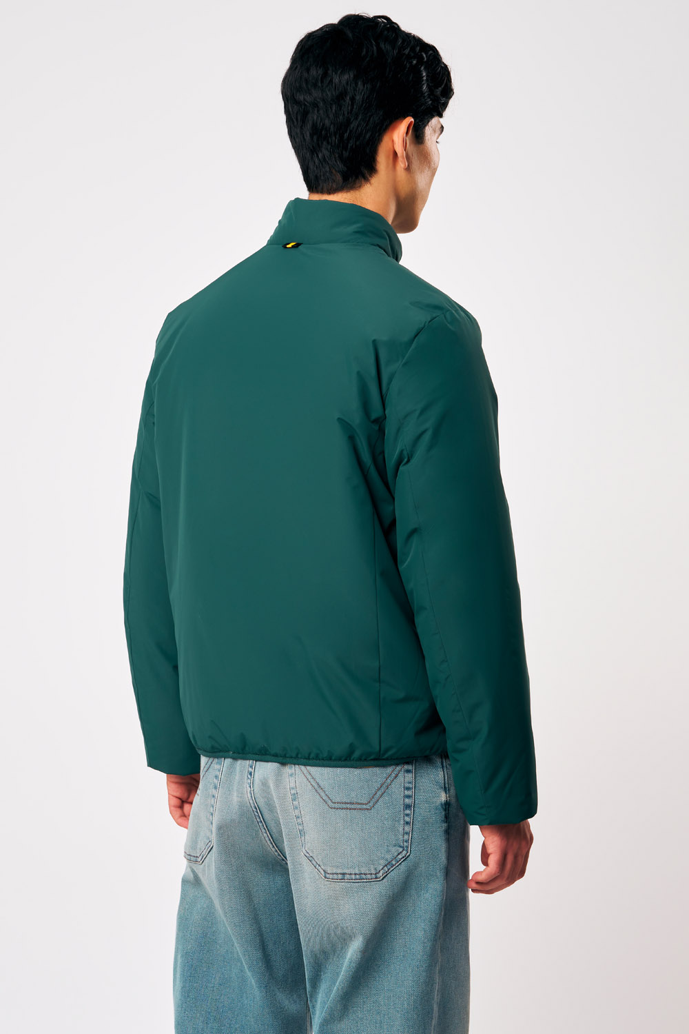 ciesse-outdoor-titano-winterjacke-herren-gr-n-biker-wattiert image 5